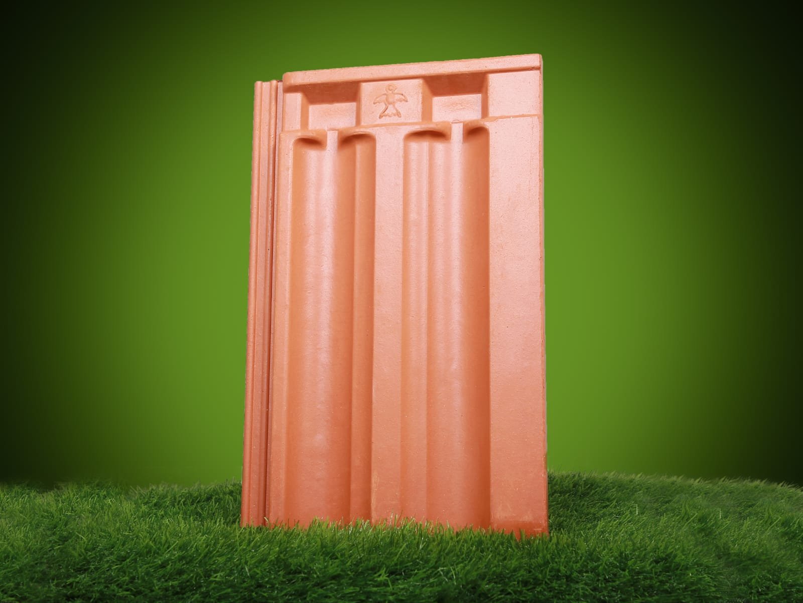 Double groove roof tile 2